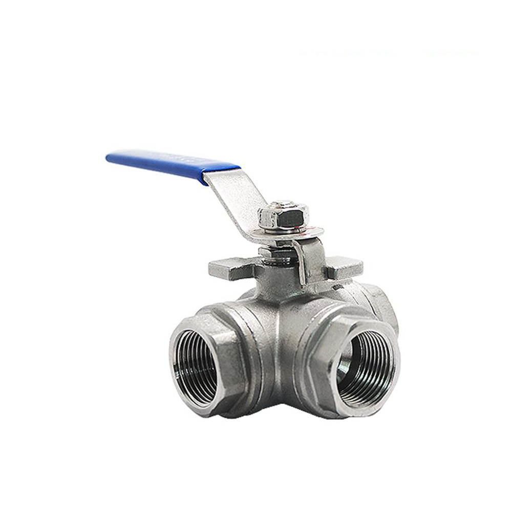 3 Way L-Port Ball Valves