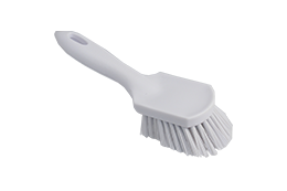 Gong Brush – White (Stiff Bristle)